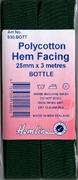 HEMLINE HANGSELL - Bias Hem Facing 25mm x 3m - bottle